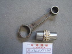 Bielle équipée B de CR125 1984 neuve origine HONDA 13200-KA3-740