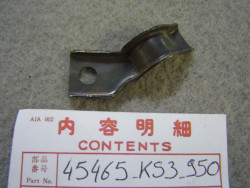 Agrafe B de durit de frein de MTX125R2 NX125 89-97 HONDA 45465-KS3-950