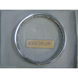 Jante AR DID 1.85x18 36T Honda SL125 XL125 – Réf. 42701331671