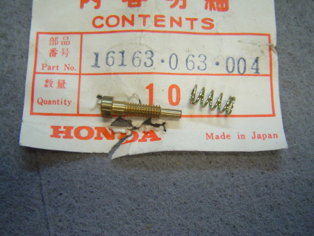 Vis de ralenti avec ressort Honda PS50 PC50 PF50 Z50AK3