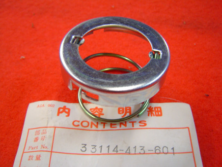 Support douille phare avant Honda CM125C CB250 CB400 - Réf 33114413601