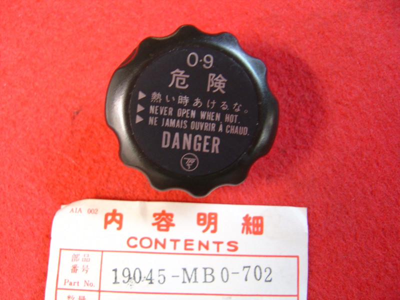 Bouchon circuit refroidissement Honda TOYO 19045MB0702