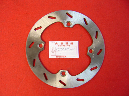 Disque de frein AR Honda CR125 CR250 CR500 - Réf 43351KZ4000
