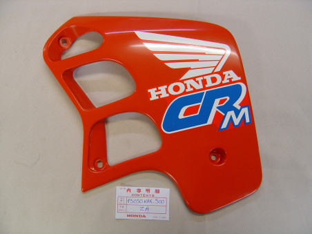 Écope radiateur droite Honda CRM125RL 90 type 1 - 19050KAK900ZA
