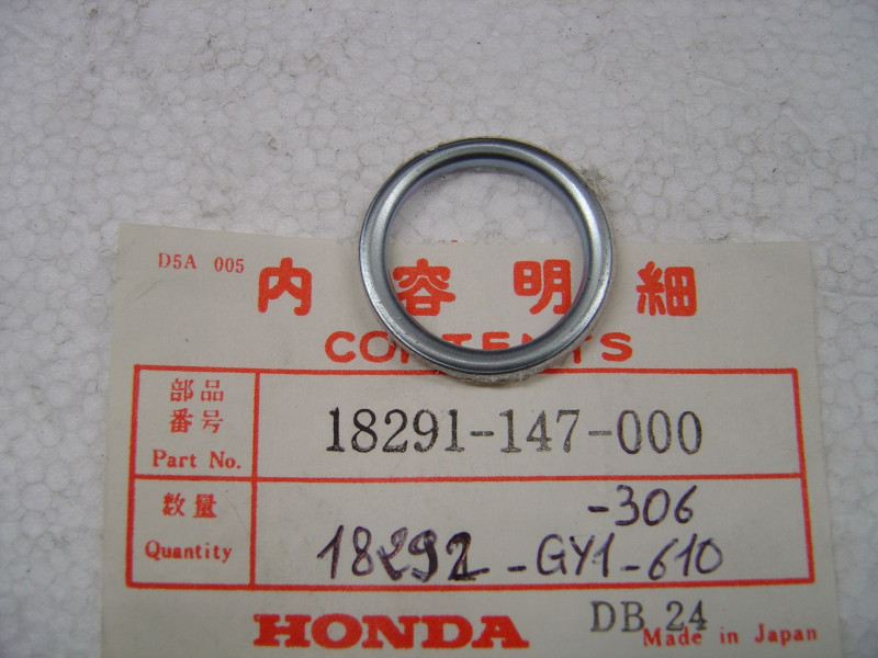 Joint d'échappement Honda 18291-147-000 – SA50 QR50 QA50