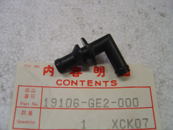 raccord coudé dans montage de radiateur de refroidissement de CBR1000F 90-91 M