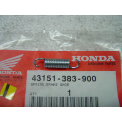 Ressort mâchoires tambour AR Honda NX125 NSR125 - Réf 43151-383-900