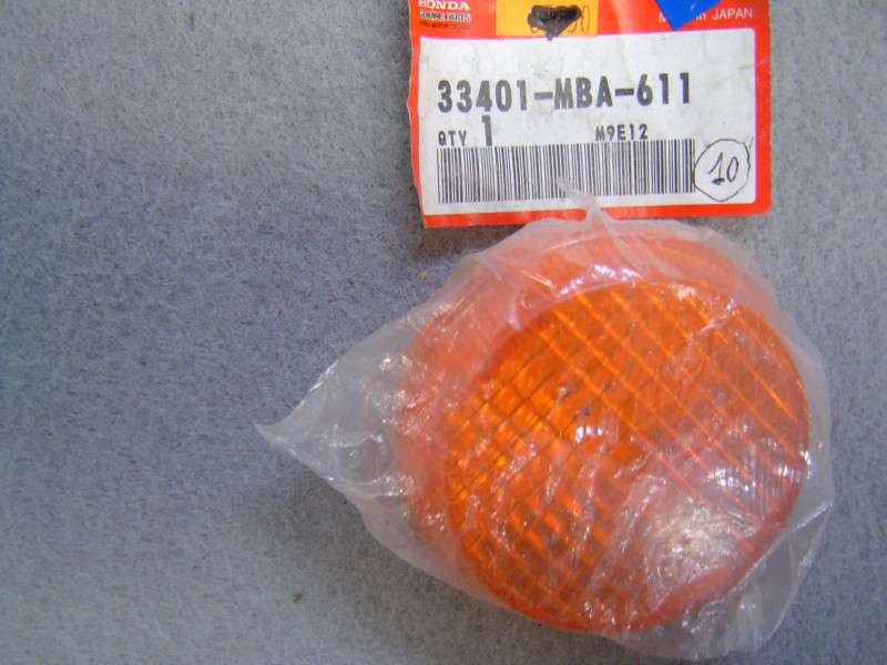 Cabochon clignotant Honda VT1100C VT750C VT600C – Réf. 33401MBA611