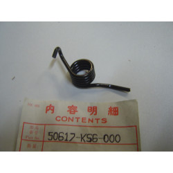 Ressort rappel repose-pied avant droit Honda CR125 CR250 1986