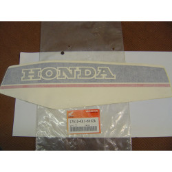 Décor réservoir gauche type1 Honda XL125SB 81 - 17512KB1600ZA