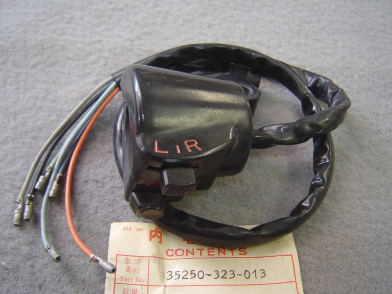 Commodo Gauche Honda CB350F CB500F CB750K2 – Réf. 35250323013