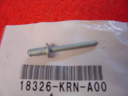 Rivet d'echappement D3.2mm de CRF250 07/16 CRF450 09/16 GL1800 14/15