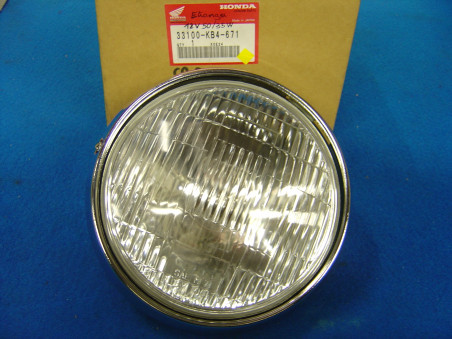 Optique avant Honda CM250C CB250 Nighthawk 12V 50/35W
