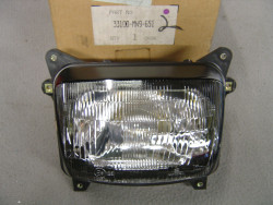 Optique avant complet avec porte ampoule de NX650 89 plus livrable Honda