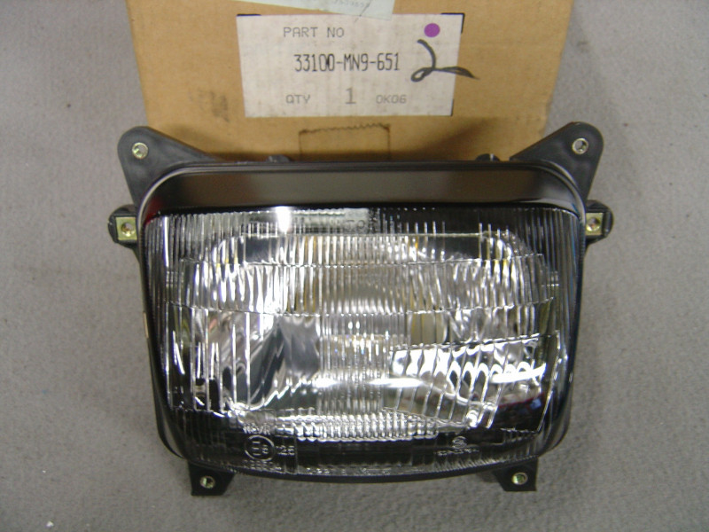 Optique avant complet Honda NX650 1989 - Réf. 33100MN9651