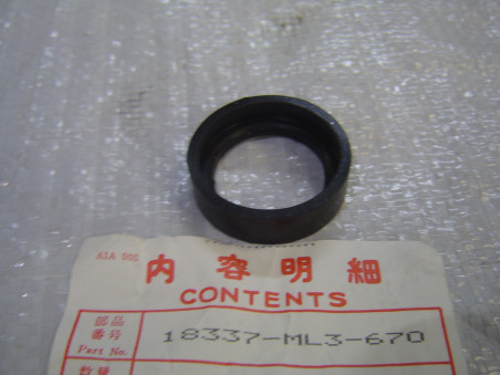 Joint caoutchouc silencieux échappement Honda CR500RG 18337ML3670