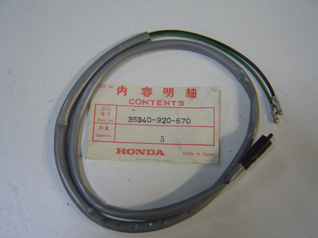 Contacteur de stop avant Honda CB125 CB250 CB450 - Réf. 35340320670
