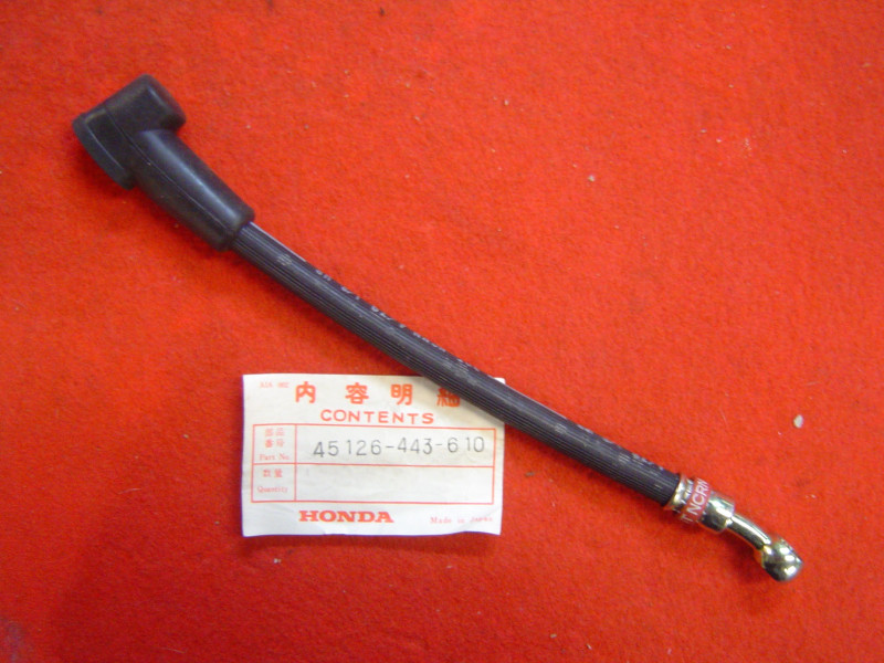Durite supérieure de frein avant de CB400N 1978/80 HONDA 45126-443-610