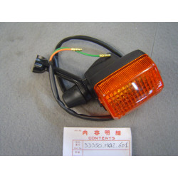 Clignotant AV gauche Honda MTX125 MTX200 1985 - Réf. 33350MG2601