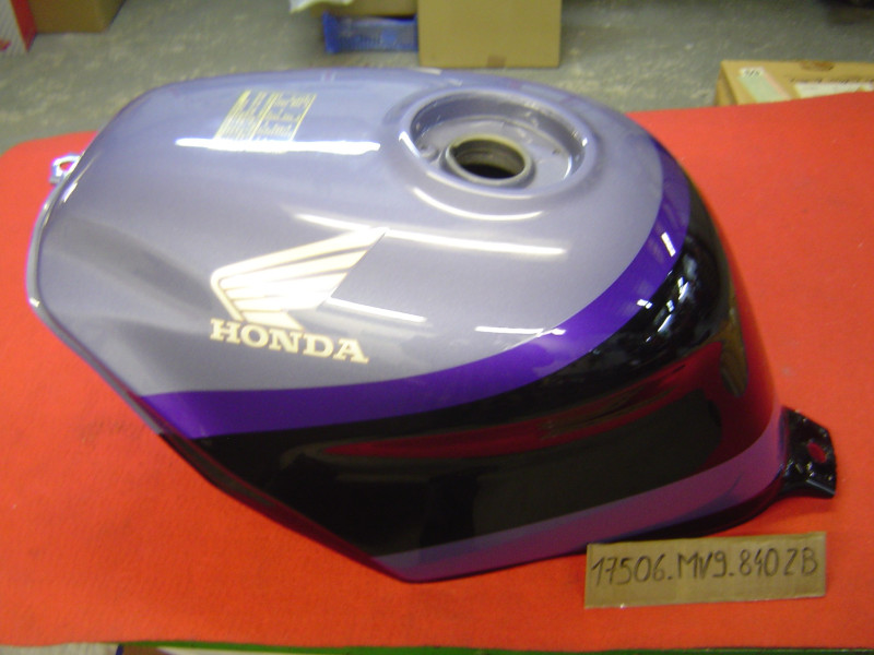 Réservoir Essence Honda CBR600 1994 - Pièce Neuve Gris Noir Violet