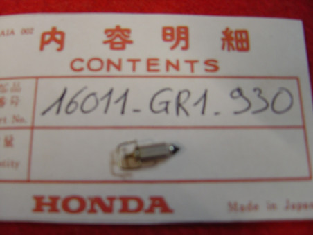 Pointeau Carburateur Honda SFX50 SH100 – Réf. 16011GR1930