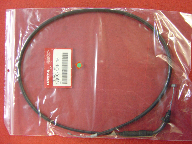 Câble gaz tirage (A) Honda CG125 2001 – Réf. 17910KCH780