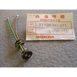 Faisceau ampoule feu arrière Honda CB125T CB400N - Réf. 33708341671