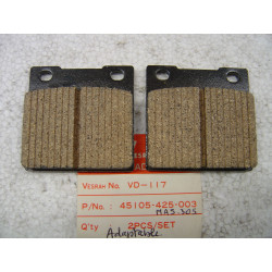 Plaquettes de frein Honda 650Z 750KZ 250/400T | Adaptable