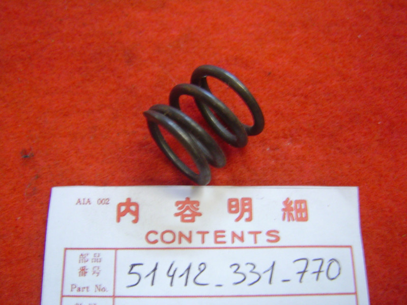 Ressort Rebondissement Fourche Honda - Réf. 51412331770