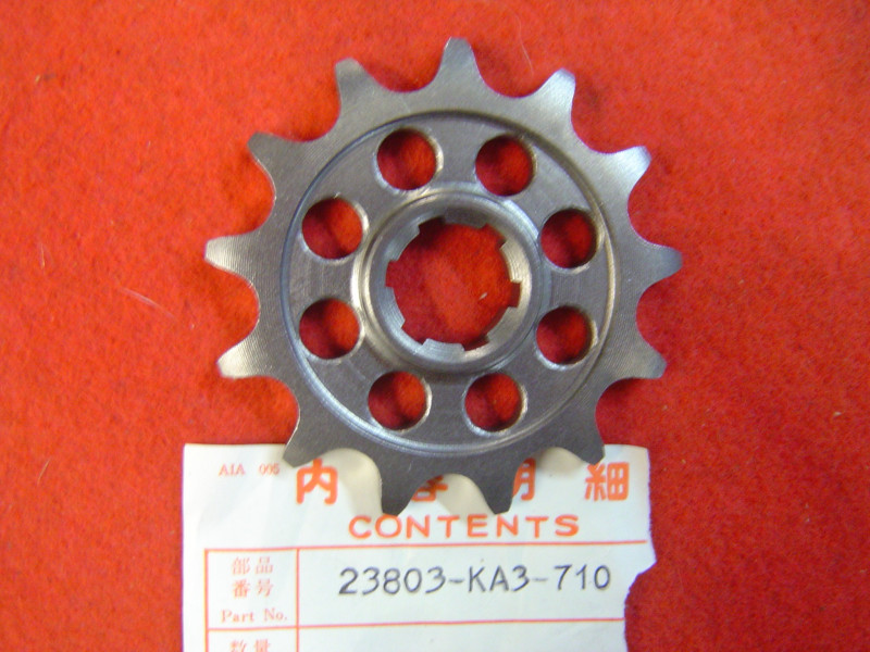 Pignon 13 dents Sortie Boîte Honda CR125 84-85 | Réf. 23803-KA3-710