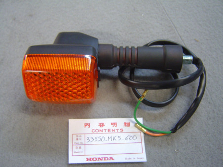 Clignotant arrière gauche Honda XL600 XRV650 - 33550MK5600