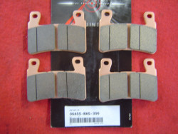 Kit de 2 jeux de plaquettes frein AV HONDA CBR900 98-99 06455-MAS-306