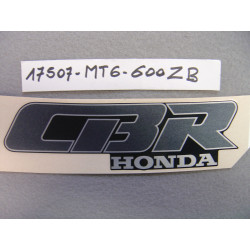 Décor autocollant réservoir droit Honda CBR600 89-90 type 2