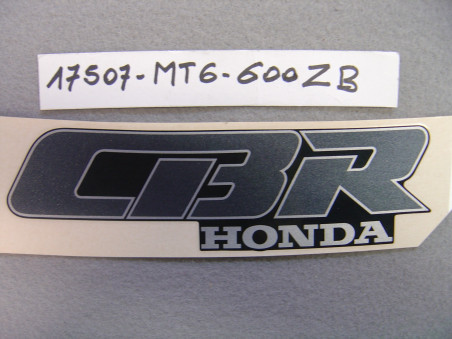 Décor autocollant réservoir droit Honda CBR600 89-90 type 2