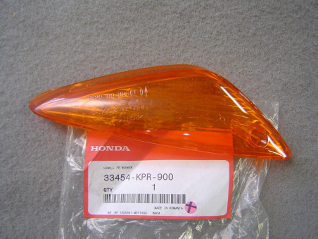 Cabochon Clignotant Avant Gauche Honda SH125 01-03 | 33454KPR900