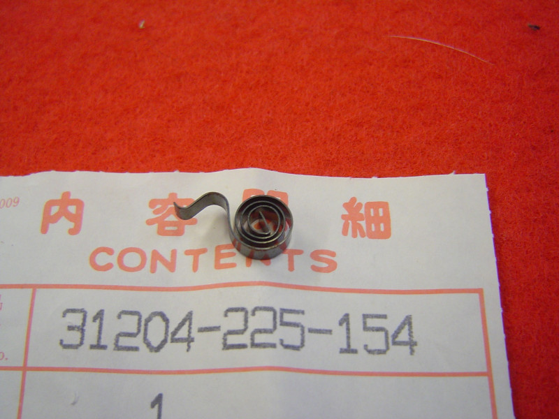 Ressort de balais de CB125TD 82/88 CB450S 86 CM125C HONDA 31204-225-154