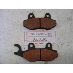 Plaquettes Frein Avant Honda CA125 CMX250 Rebel | Réf 06455KEB900A