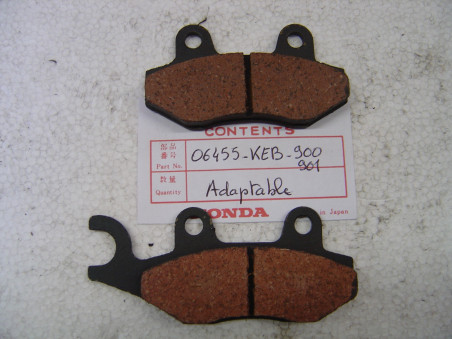 Plaquettes Frein Avant Honda CA125 CMX250 Rebel | Réf 06455KEB900A