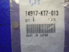 Pastille réglage soupape Honda 7.48mm 1.60mm - 14917KT7013