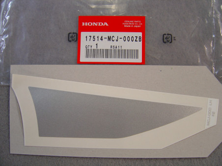 Honda 17514MCJ000ZB - Autocollant réservoir gauche CBR900RR