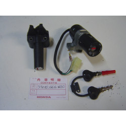 Contacteur à clefs + verrouillage selle Honda SKY50 99-01