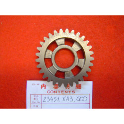 Pignon 29 dents 3ème vitesse boîte Honda CR125 81-82 | 23451KA3000