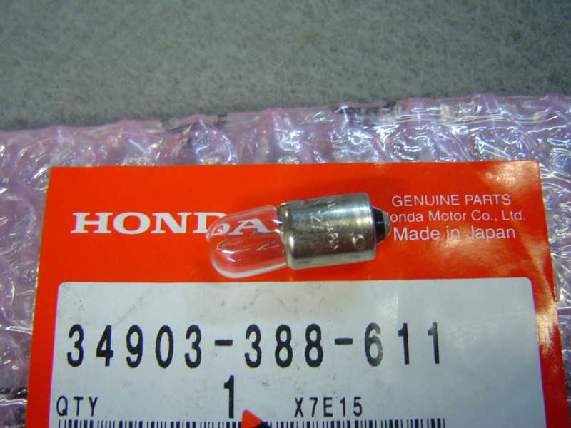 Ampoule veilleuse 12V 4W Honda - Réf. 34903-388-611
