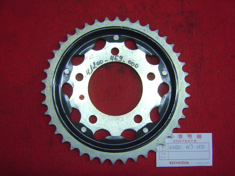 Couronne transmission arrière Honda CBX1000A CB1100R 42 dents