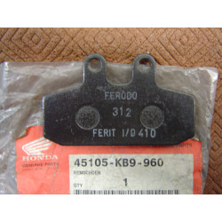 Plaquette de frein avant Honda 125 – Réf. 45105KB9960