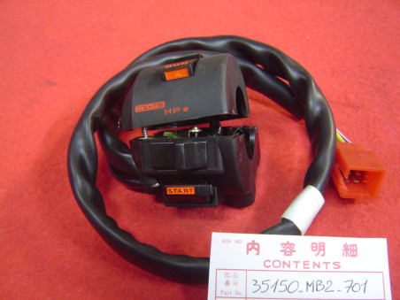 Commodo Droit Honda VF500FG VF750FE – Réf 35150MB2701
