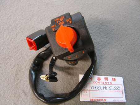 Commodo droit Honda CX400EC CX500EC CX650E | 35150MC5000