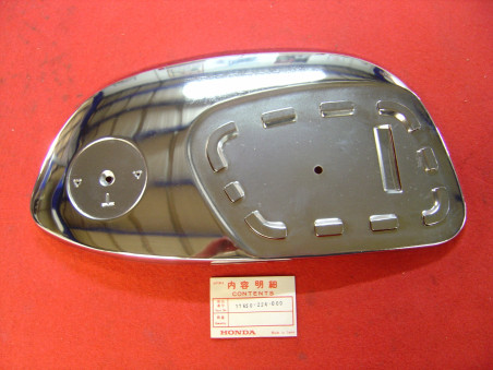 Flanc chromé droit réservoir Honda C92 CS92 C95 Benly