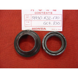 Kit Joint Spi + Cache Poussière Fourche Honda 33x46x11