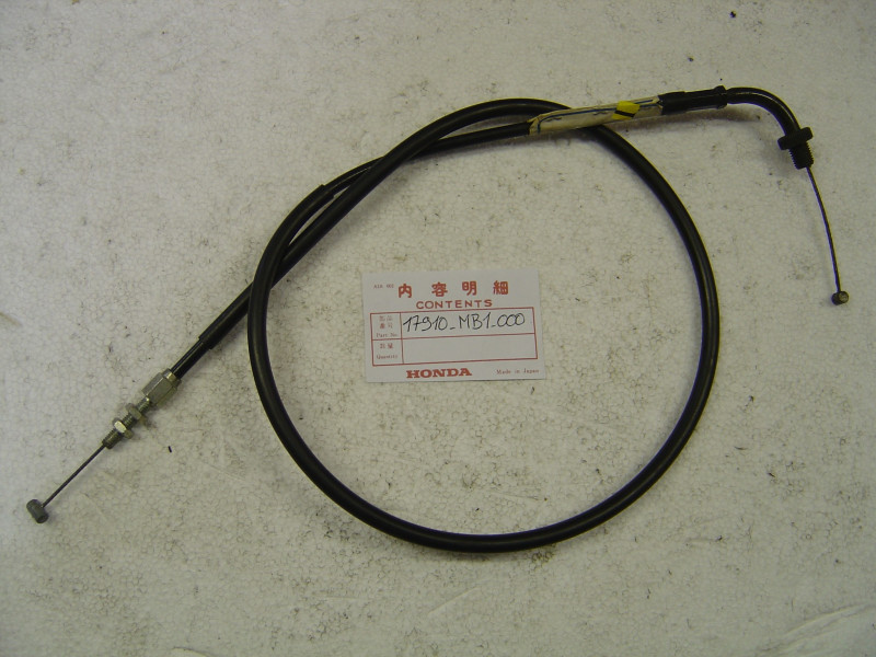 Câble de gaz tirage Honda CB1100F VF750C - Réf. 17910MB1000